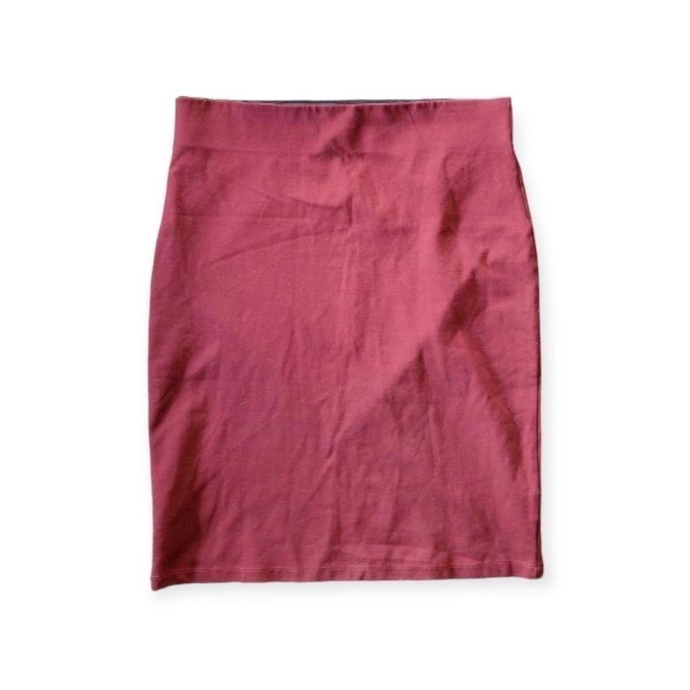 Stella Luce skirt XL straight fitted red
